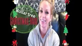 DOLLAR TREE HAUL &bull; CHRISTMAS ORNAMENTS & CANDY CANE GARLAND!! fabbTV