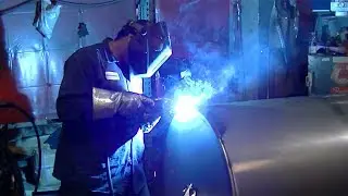 Welding Process - Building a UL 142 Rated Fuel Storage Tank