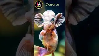 The origin of new species Shark submarine hybrid robot #animal fusion #hybrids #shorts #youtubeshort