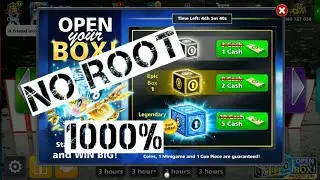 5 CASH LEGENDARY BOX TRICK NEW  - NO ROOT - 100% WORK - 8 BALLPOOL