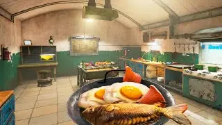 This Post-Apocolyptic Wasteland Base Survival Simulator Has Cooking & Farming | Cooking Simulator