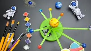 3D-модель Солнечной системы 🌞🪐 | Исследуйте Солнце и 9 планет в космосе для детей
