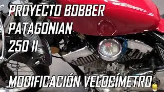 Proyecto Patagonian Eagle 250 II Bobber - Montando Velocímetro