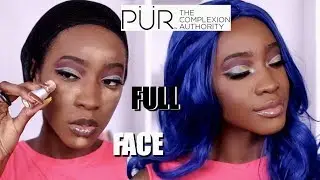 Trying a FULL FACE of Pur Makeup