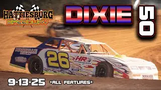 Dixie 50 at Hattiesburg: Thrills, Broken Wheels, and a Flying Leaf Spring in the Main Event
