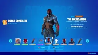 HOW TO UNLOCK THE FOUNDATION TACTICAL STYLE IN FORTNITE!