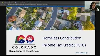 Reporting Training for 2024 Data Collection: Homeless Contribution Income Tax Credit (HCTC)