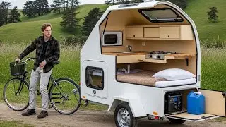 Homeless? 💥 Forget Rent Forever! Tiny Bicycle Camper Home That Changes Everything 🚲🏡