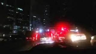 GoPro Hero 4 Session Time Lapse testing - Night Driving around Golden Triangle in Kuala Lumpur