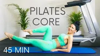 45 min Power Pilates Workout / HIIT Fusion