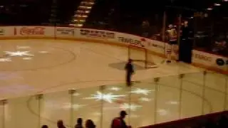 Ice Skating on STILTS!!!!