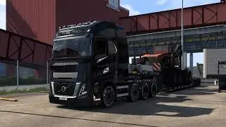 Volvo FH Series 6 Norway 285km Euro Truck Simulator 2 Nordic Horizons Forest Machinery