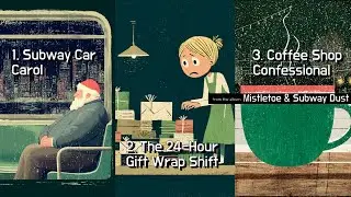 REALISTIC Lo-fi Christmas Mix 🎧 Urban Holiday Grind | Mistletoe & Subway Dust Pt. 1