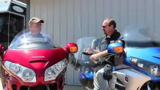 Klock Werks Flare™ Windshield for Honda Goldwing and F6B