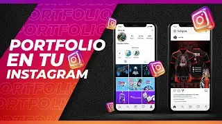 Como hacer un PORTAFOLIO de Diseñador en INSTAGRAM | Vende Más