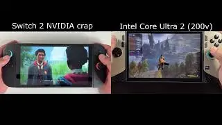 Switch 2 vs Lunar Lake MSI Claw 8 AI+