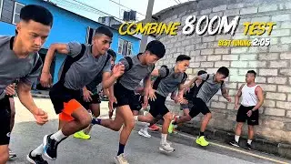 800m test for GURKHA army intake-2026 