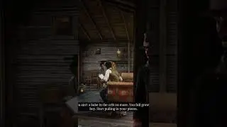 Catfish jackson fights with son #rdr2