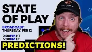 NEW Playstation State of Play REVEALED! Over ONE HOUR!! My PREDICTIONS of NEW GAMES!