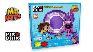 Pix Brix Wild Kratts Aviva Grey Wolf Creature Powers Kit - CREATURE POWER SUIT