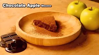 Chocolate Apple Mousse | موس سیب و شکلات خانگی