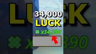34,000 luck in Prospecting Roblox