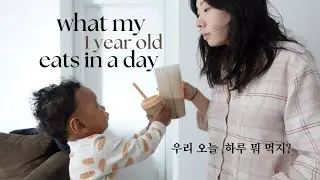 What my toddler eats in a day | 1살 아이 밥 레시피