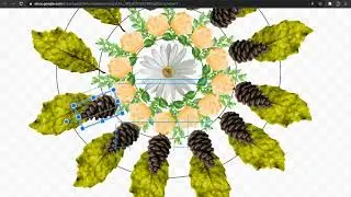 Google Drawing - Nature Mandala