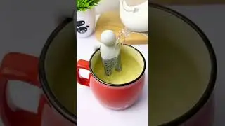Little Man Tea Infuser Premium Food Grade Silicone Loose Leaf Tea Infuser Tea Strainer Little Man
