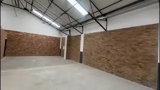 229m&sup2; Neat Mini Industrial Unit To Let in Benoni