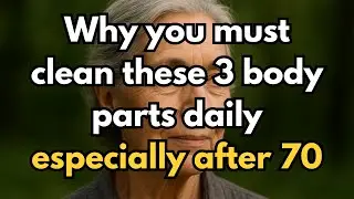 Why You Must Clean These 4 Body Parts Daily &mdash; Especially After 70