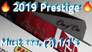 2019 Prestige Football Mega Box. Two 1/1's in 2 boxes