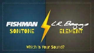 Fishman Sonitone VS L.R.Baggs Element VTC | Cort GA4 & Hex VG300e Pickup Sound Demo