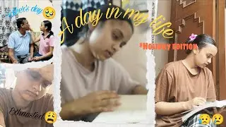 PRODUCTIVE DAY IN MY LIFE *Class12*📚+ Father's day🥹 || RISHU GUPTA||        