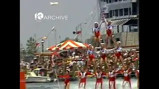 1983 Florida Cypress Gardens Water Skiers at Harborfest WAVY Archive