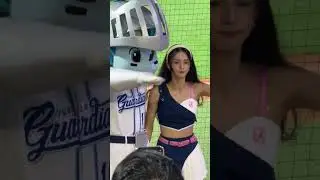 💙可愛戰袍潔潔與富蘭奇的合作應援💙  #cheerleader #美女 #富邦悍將  #baseball #啦啦隊 #台湾野球 #台湾野球チア #可愛い #taiwan