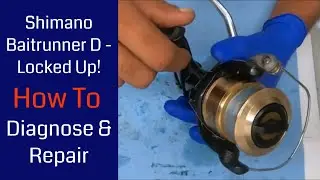Shimano Baitrunner 8000D Won't Turn - Diagnosis & Repair