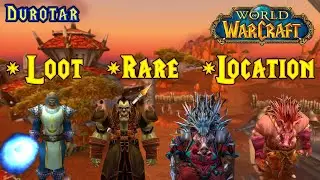 Durotar's Most Wanted: All Rare Spawns in Warcraft