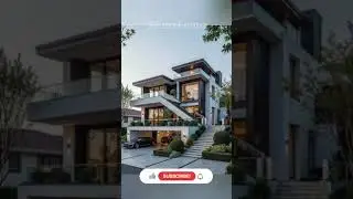 Modern House Exterior That Feels Like a Dream ✨ #modernhouse #houseideas #luxurydesign #dreamhome