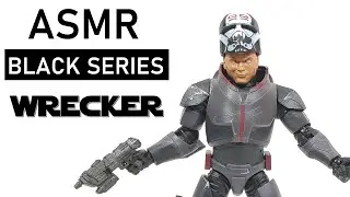 Black Series Wrecker! ASMR Action Figure Unboxing and Review