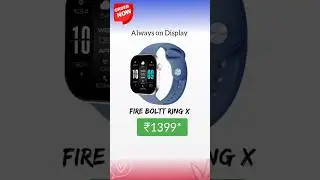 Fire Boltt Ring X Smartwatch | Fire Boltt Watch ⌚ #Smartwatch #fireboltt #smartwatchandroid