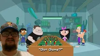 Phineas and Ferb :  Got Game (S1,E25a) - First Time Watching: Who Wins The F Games Challenge?