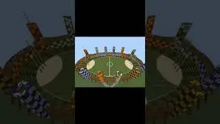 Minecraft Hogwarts - Quidditch Pitch