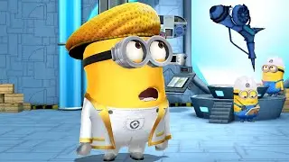 Despicable Me Minion rush SINGER GOLDEN costume