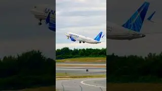 United 737 Max 8 Departure Anchorage Alaska Plane Spotting