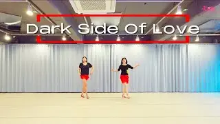 [중급] Dark Side Of Love Linedance | Intermediate Cha cha | 다크 사이드 오브 러브 라인댄스 | 1급자격 검정곡