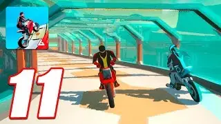 Gravity Rider: Space Bike Racing Game Online #11 - Gameplay Android & iOS game