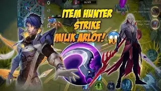 AAMON PAKE ITEM HUNTER STRIKE‼️ARLOT AUTO RUNGKAD❗DAMAGENYA PARAH, BUILD AAMON TERSAKIT 2023 - MLBB