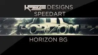 Horizon Unit | Background Speedart