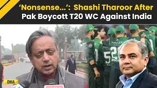 Shashi Tharoor News: Congress MP Explodes As Pakistan Boycotts India T20 World Cup Clash|T20 WC 2026
